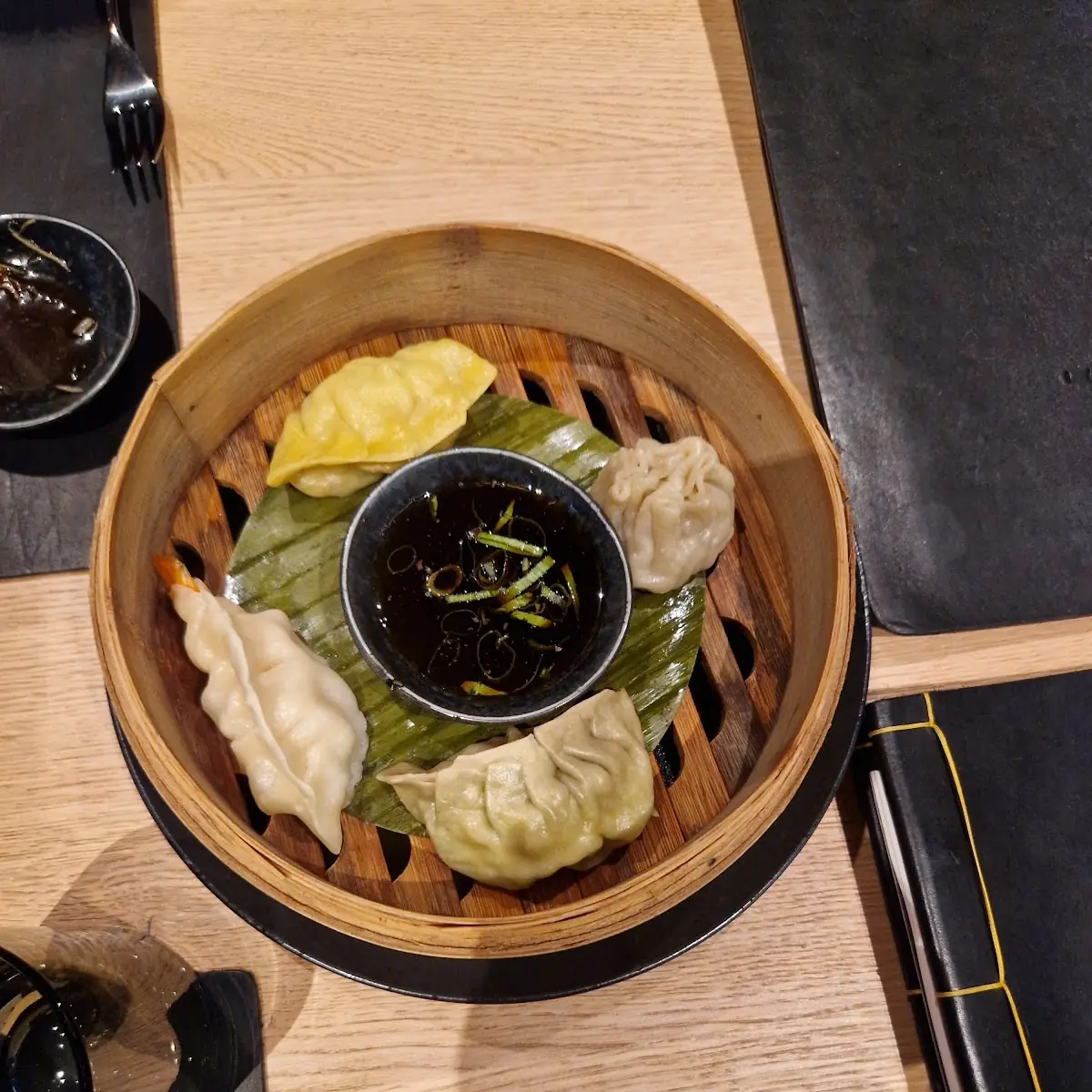 Dim Sum Gedämfte Teigtaschen