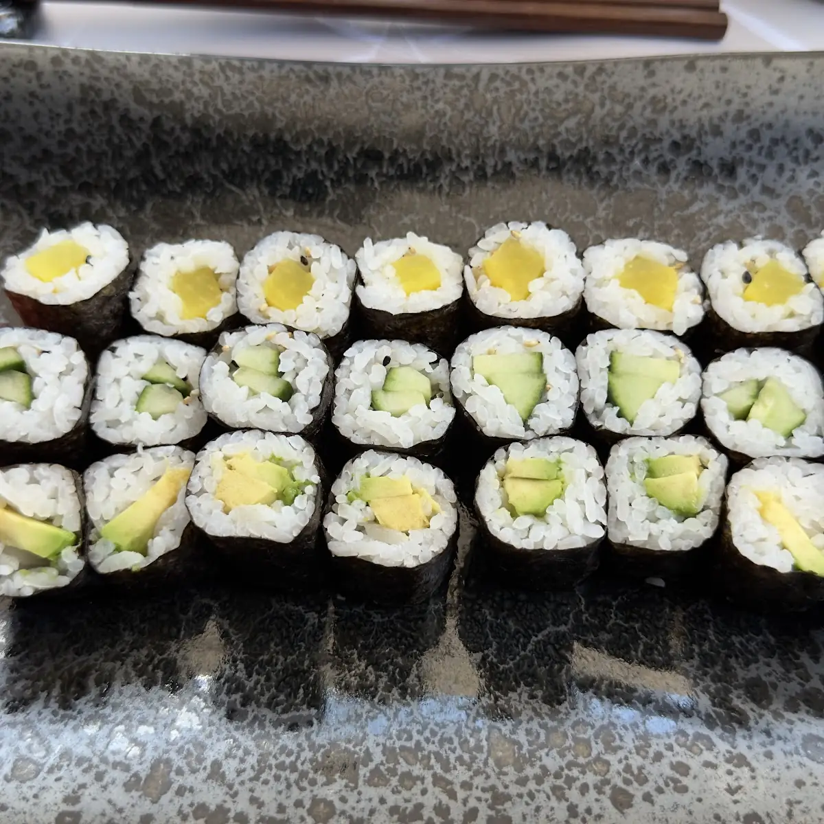 Vegetarisches Sushi