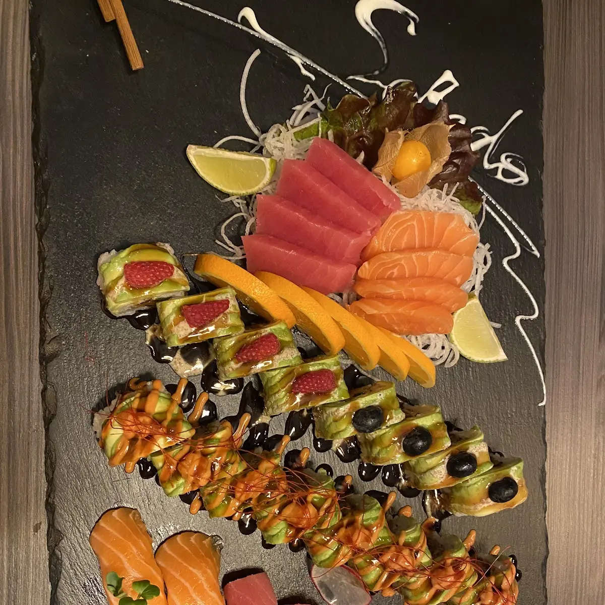 Sake & Tuna Sashimi