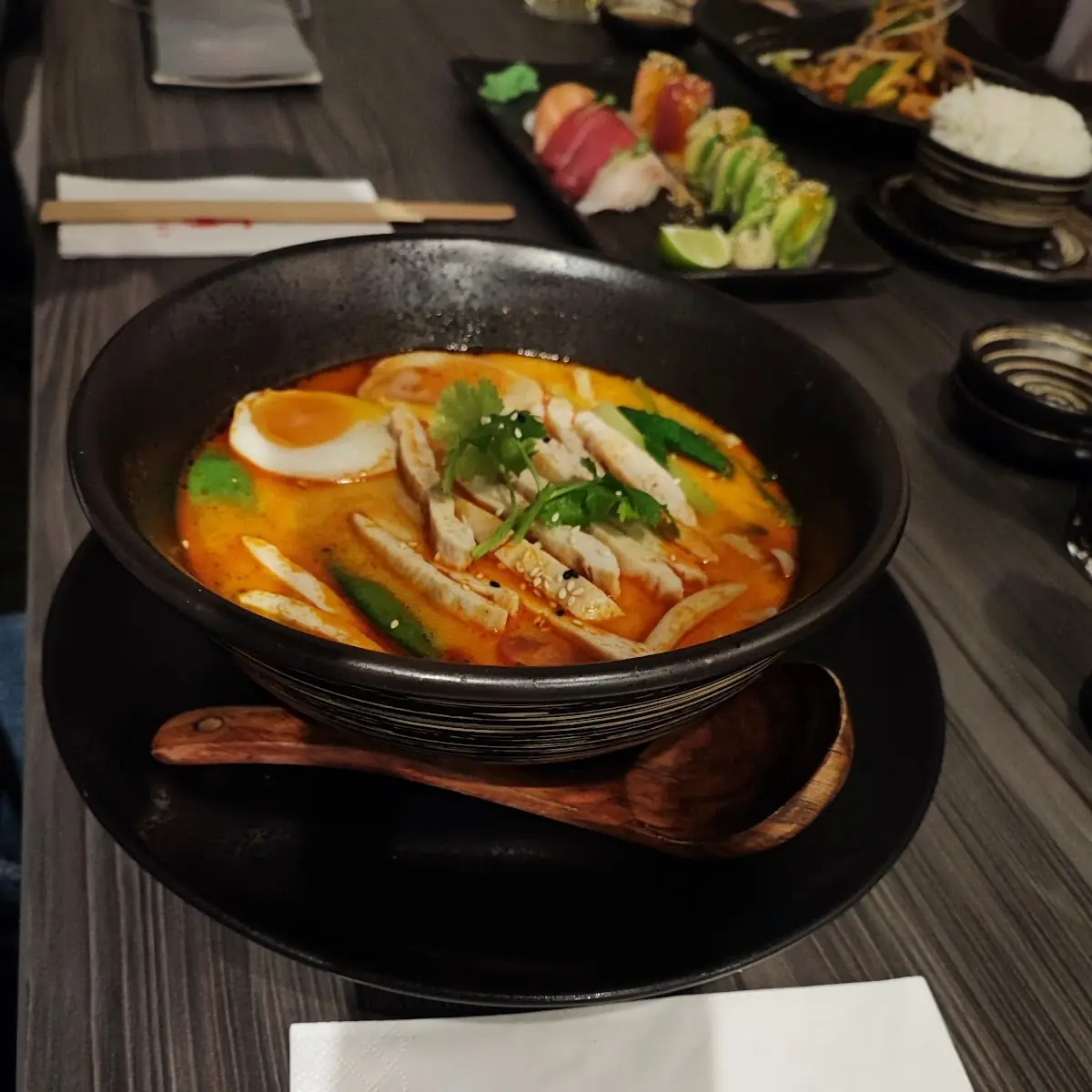 Udonnudel Mit Huhn Nach Curryart
