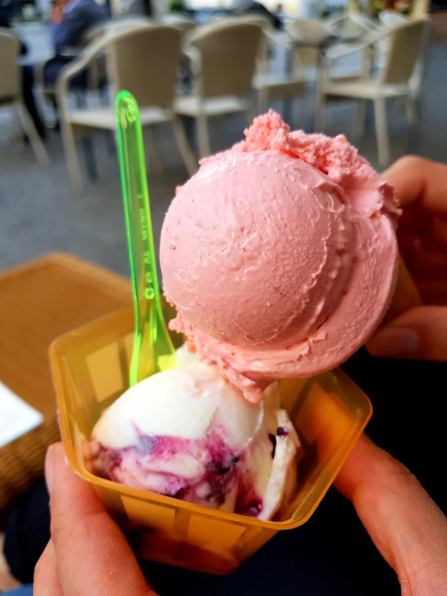 Mix Eis Erdbeer Vanille