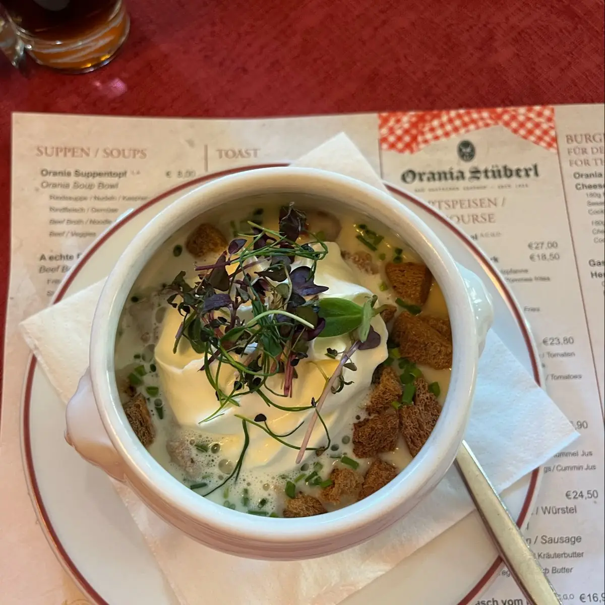 Creamy Garlic Soup