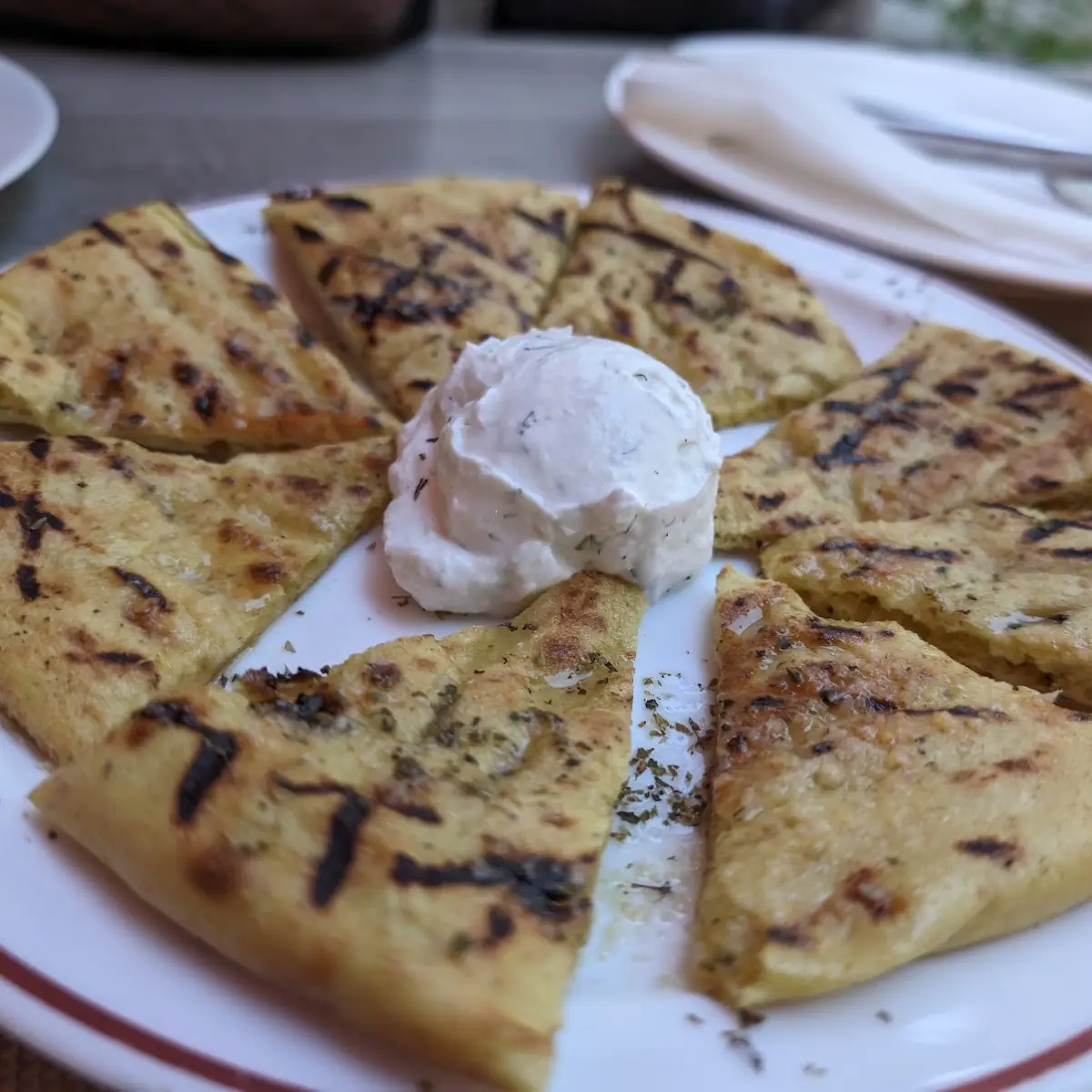 Pita Brot Mit Knoblauch