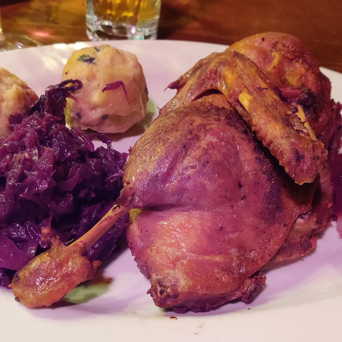 Puztagansl Mit Blaukraut Und Semmelknödel Megalecker