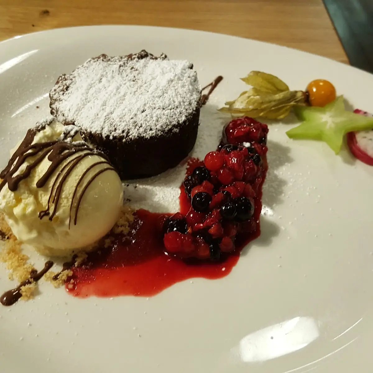 Schokokuchen Mit Flüssigem Kern
