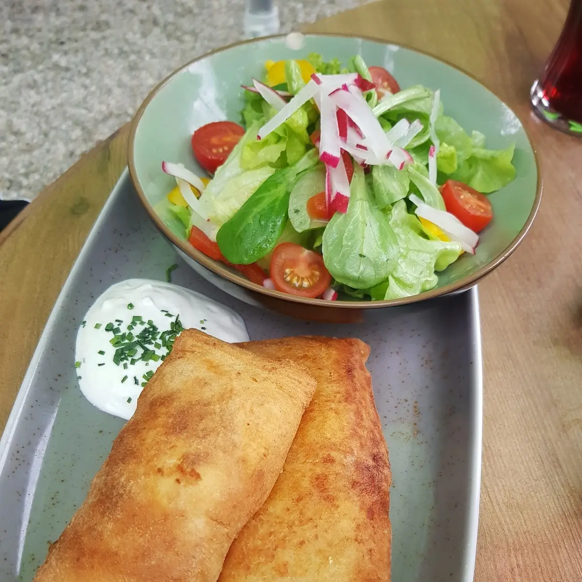 Erdäpfelschnitzel