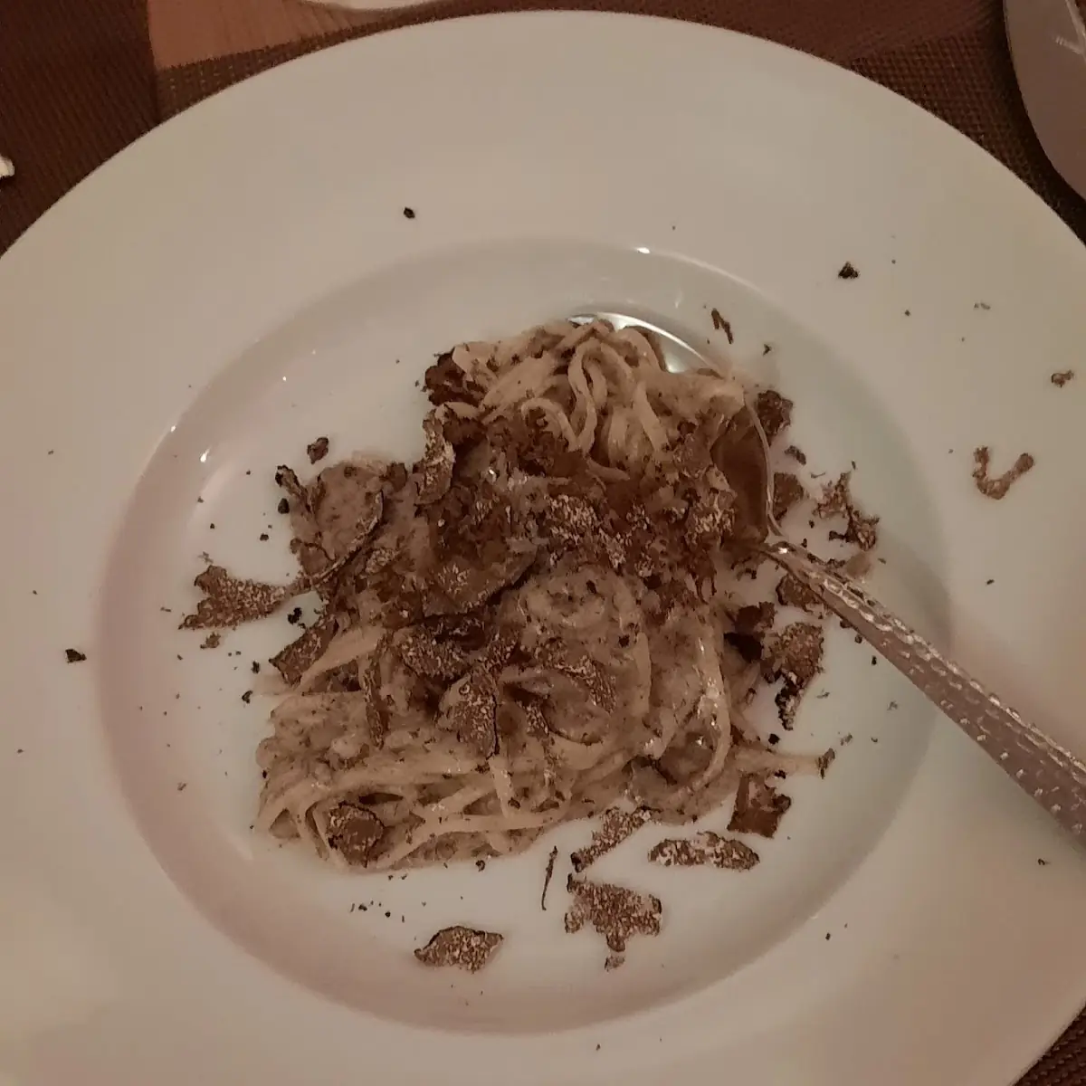 Trüffelnudeln
