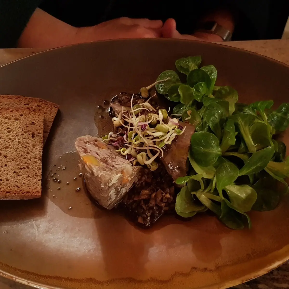 Sülze Mit Vogerlsalat