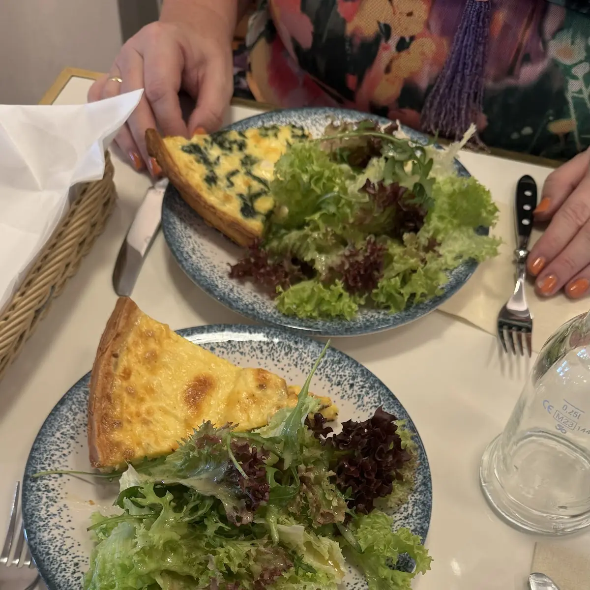 Spinat Käse Quiche