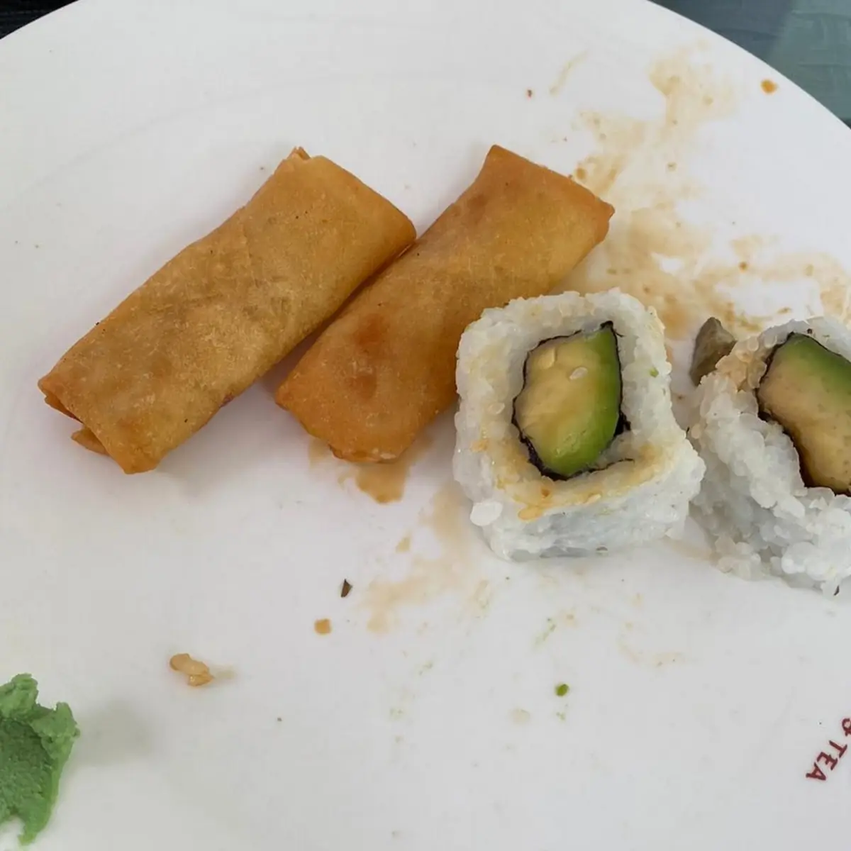 Avocado Makki U Frühlingsrollen
