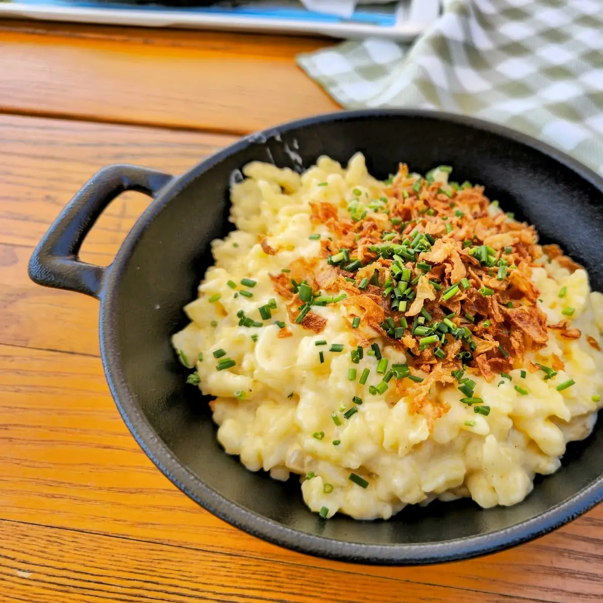 Käsespätzle Mit Röstzwiebeln