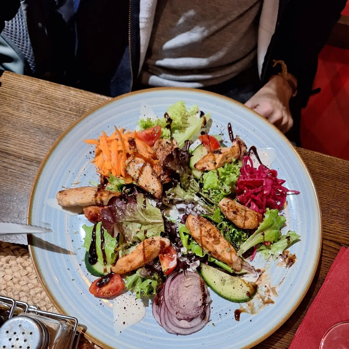 Salat Mit Pute