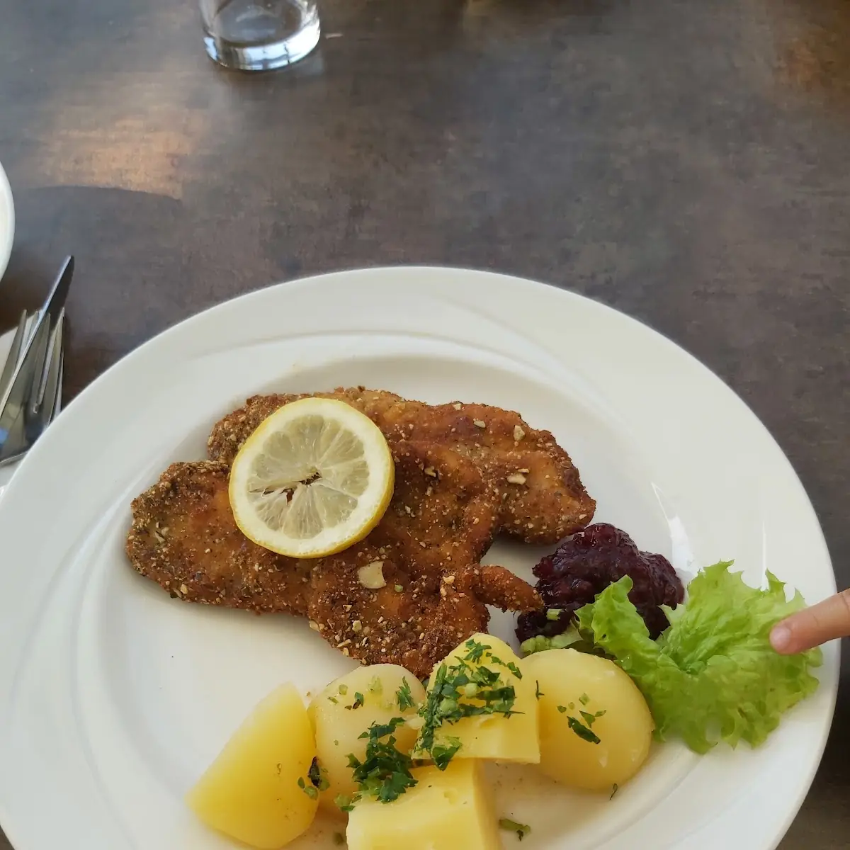 Hähnchschnitzel In Kürbiskernkruste