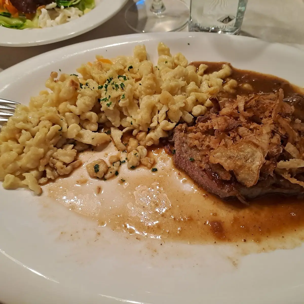 Zwiebelrostbraten