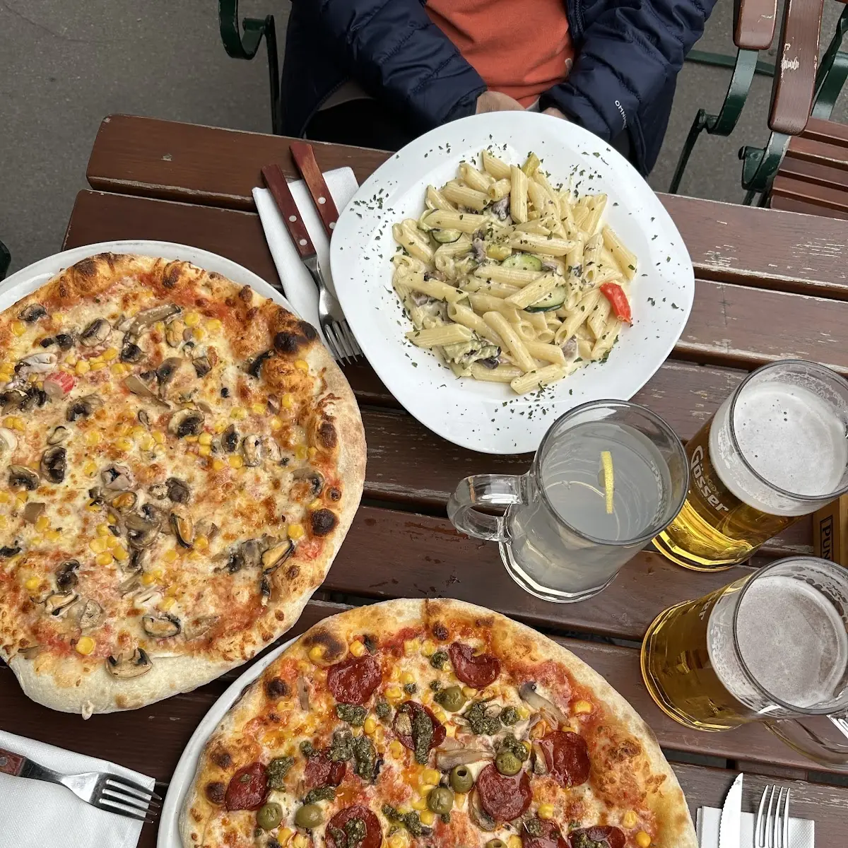 Penne And Pizza