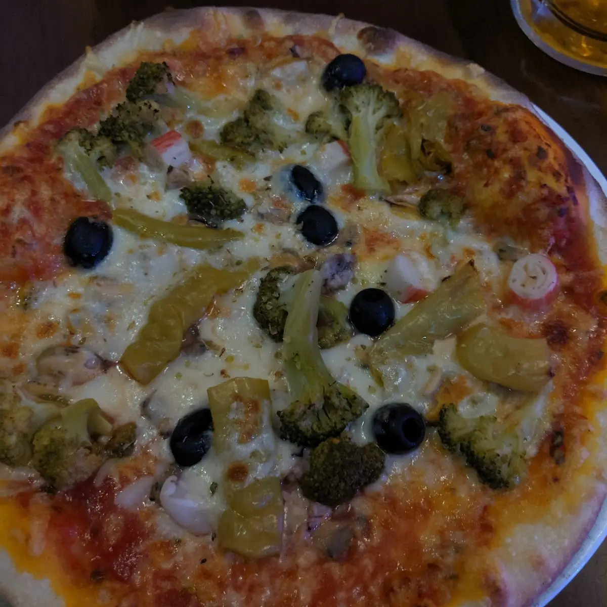 Seafood Pizza