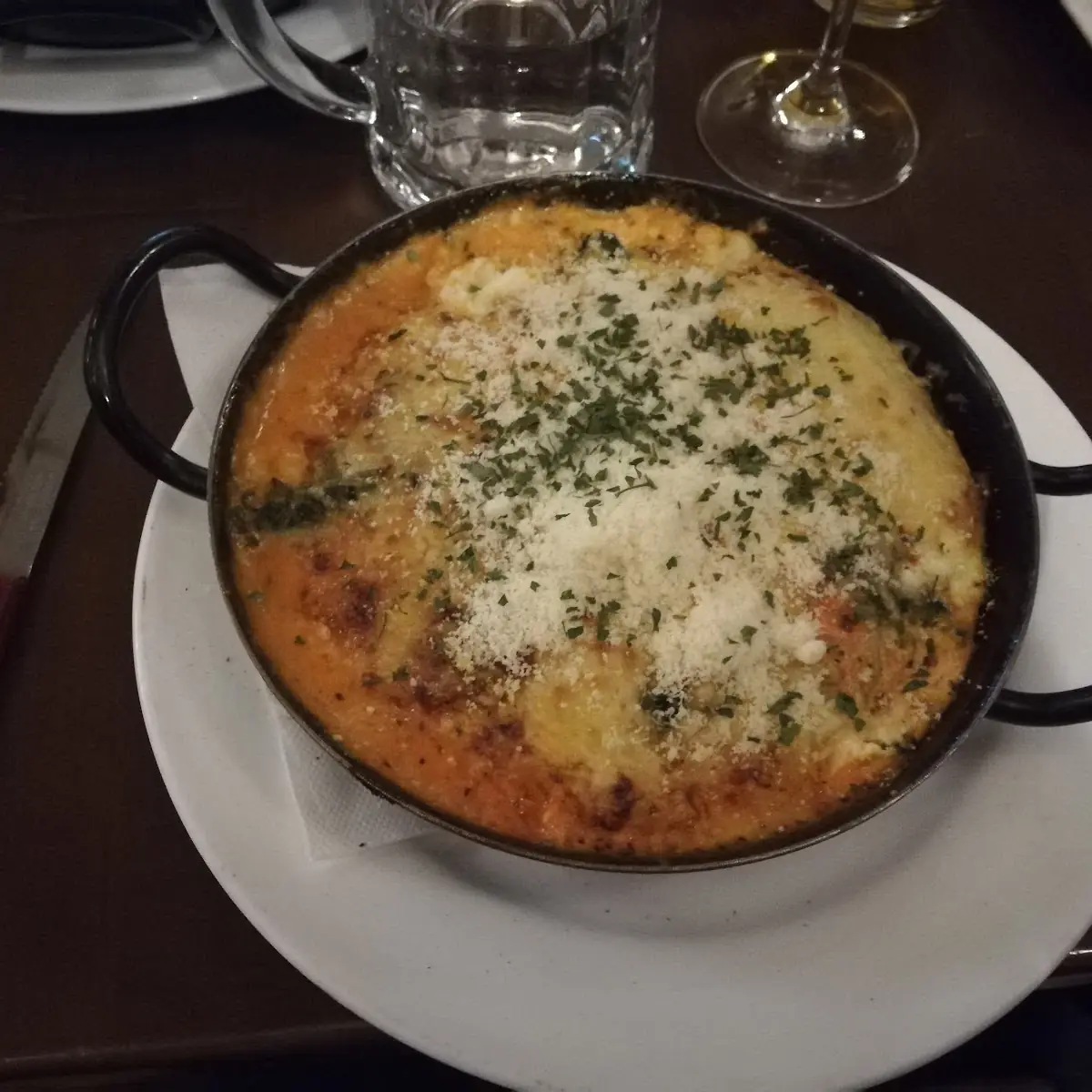 Überbackenes Pfännchen