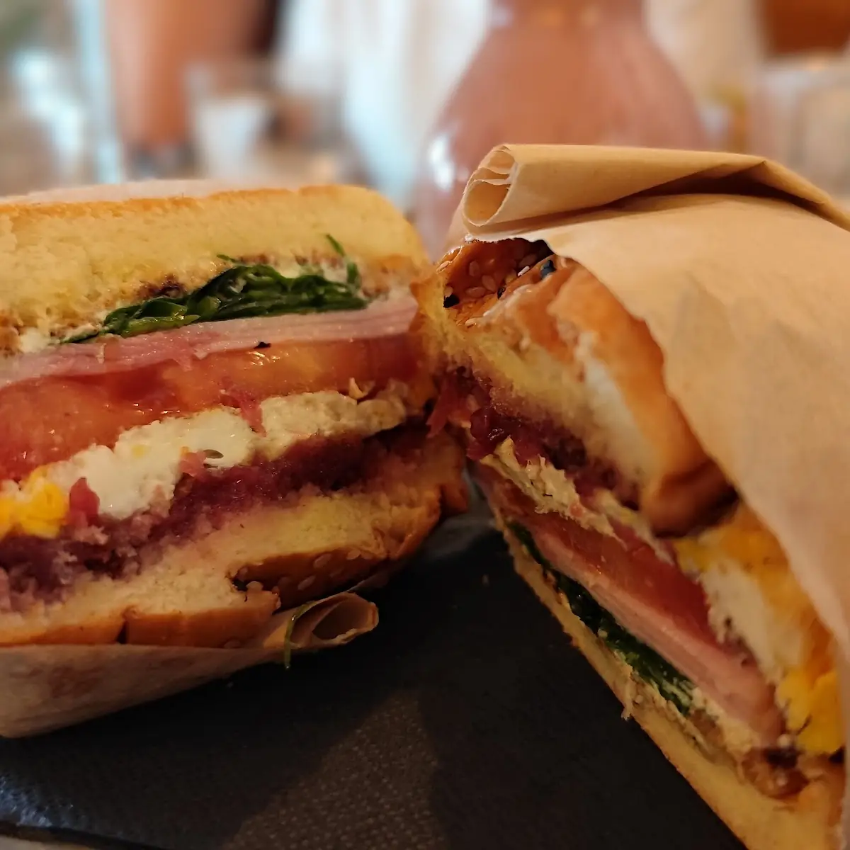 Breakfast Burger with Bacon