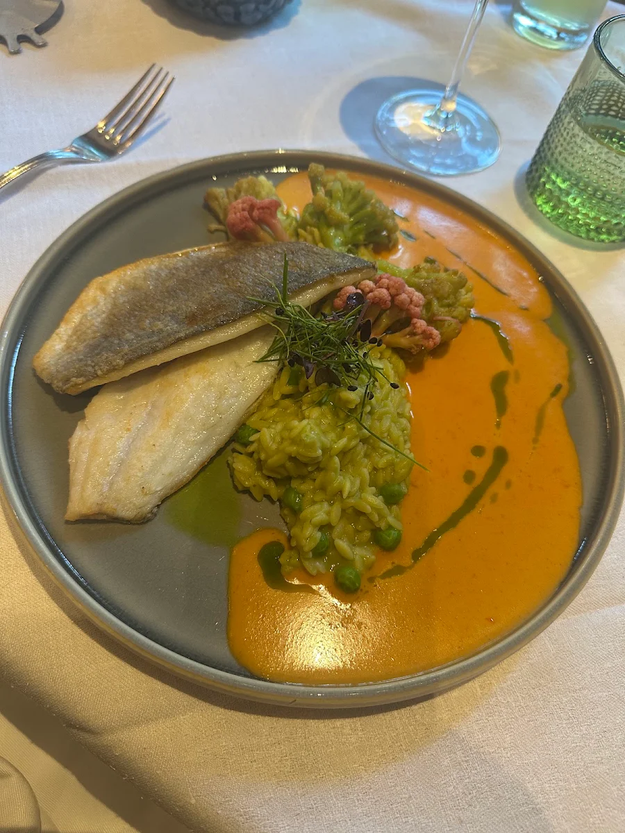 Gebratenes Doradenfilet