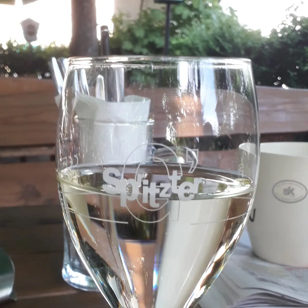 Weißwein Mit Sodawasser