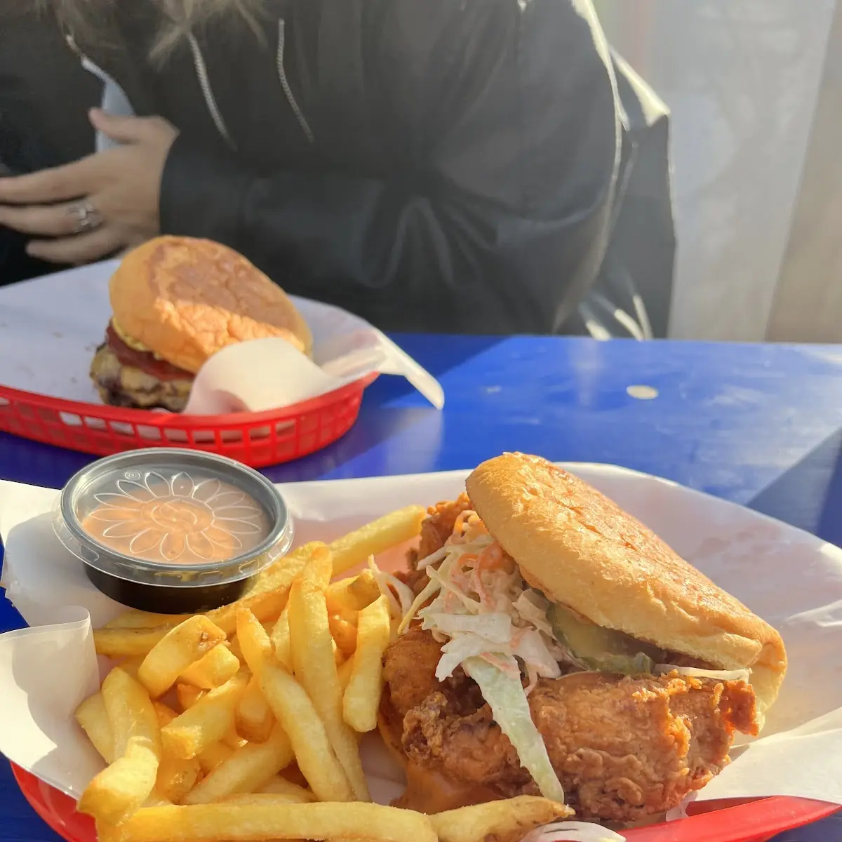 Chicken Burger Menü