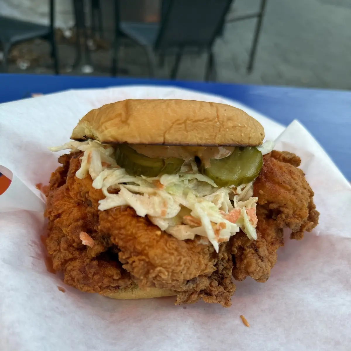 Fried Chicken Burger