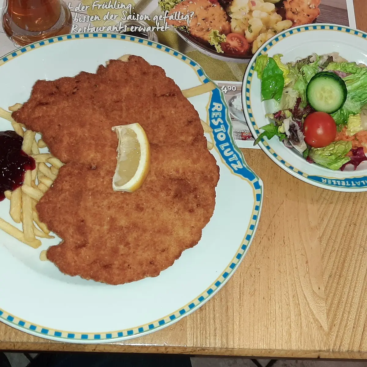 Mit Pommes Dazu