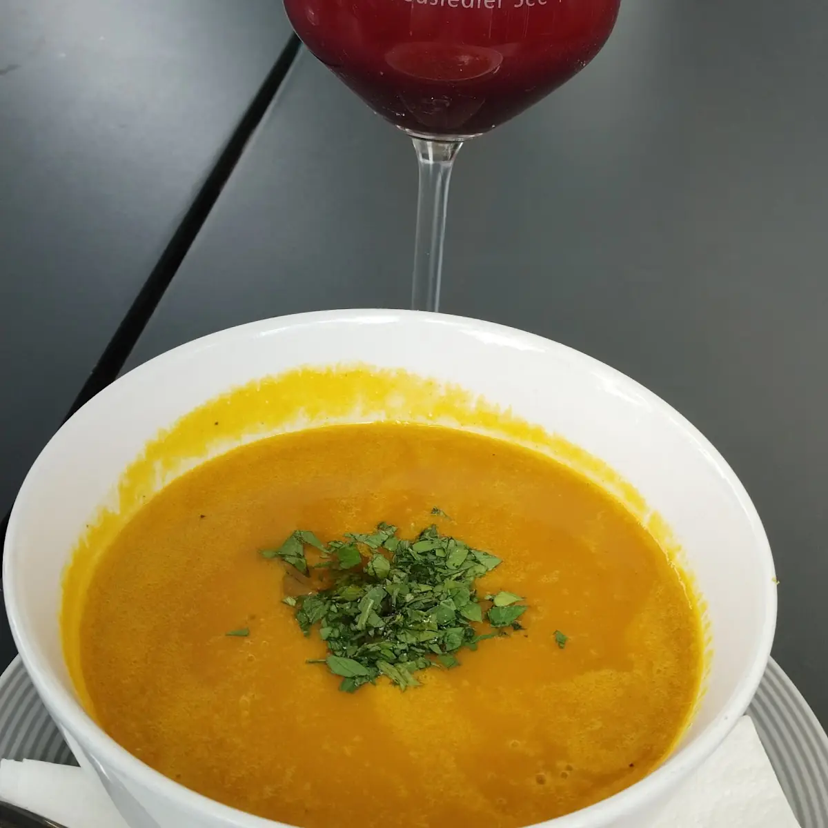 Kürbissuppe