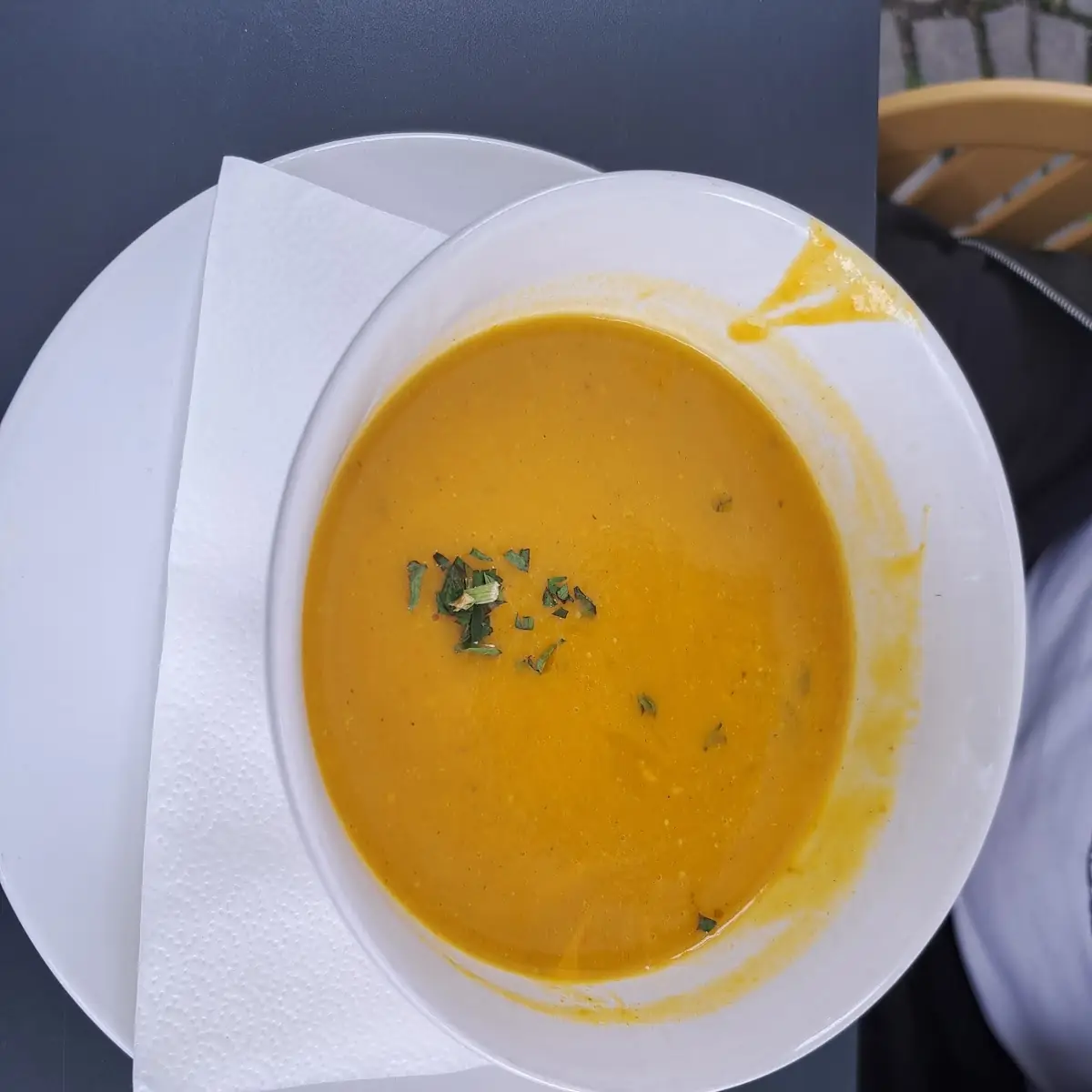 Maroni-karotten Suppe
