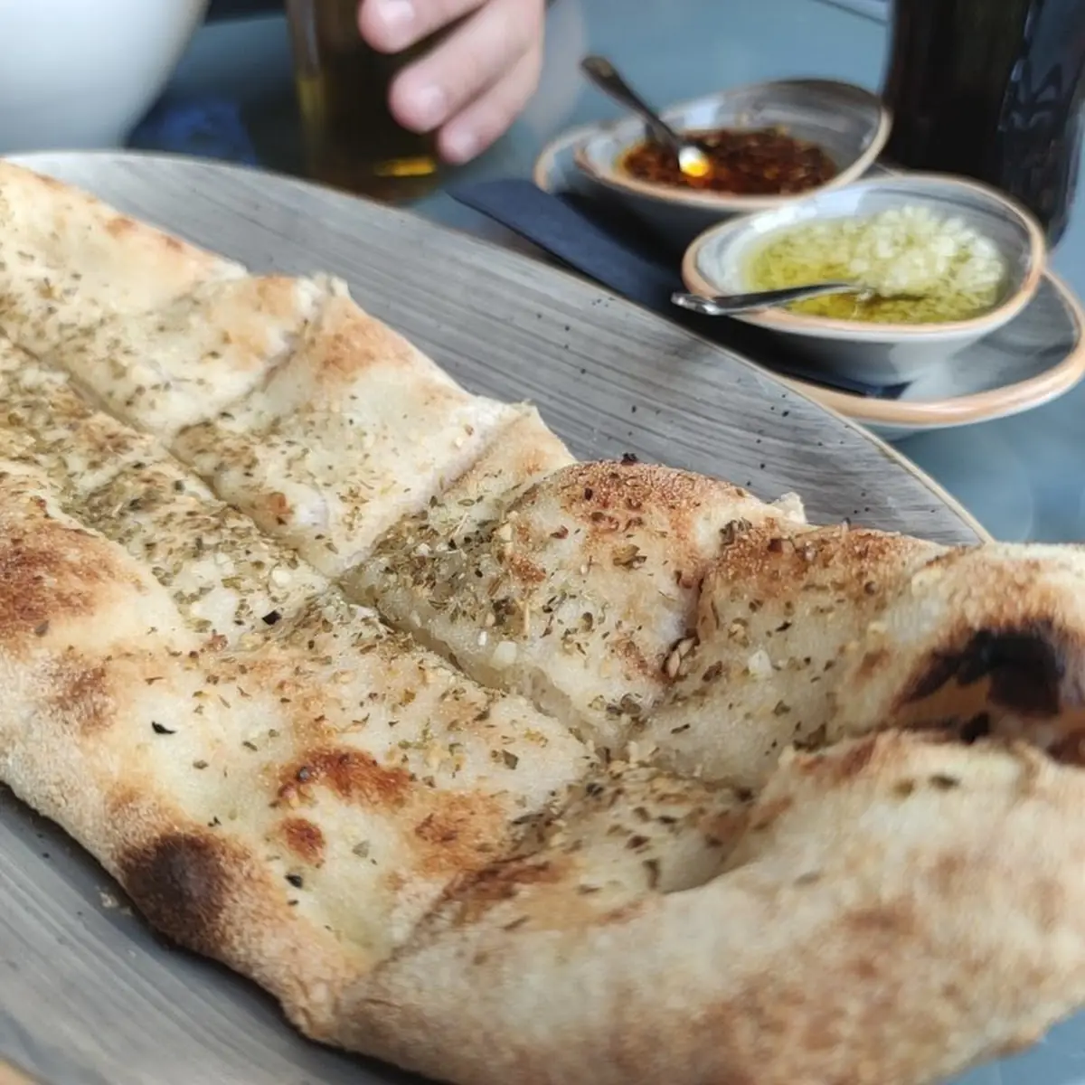 Pizzabrot, Ristorante Pizzeria Pension "Zum kleinen Italiener"
