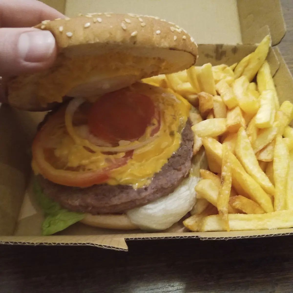 XXL Cheeseburger Menü, Silo's