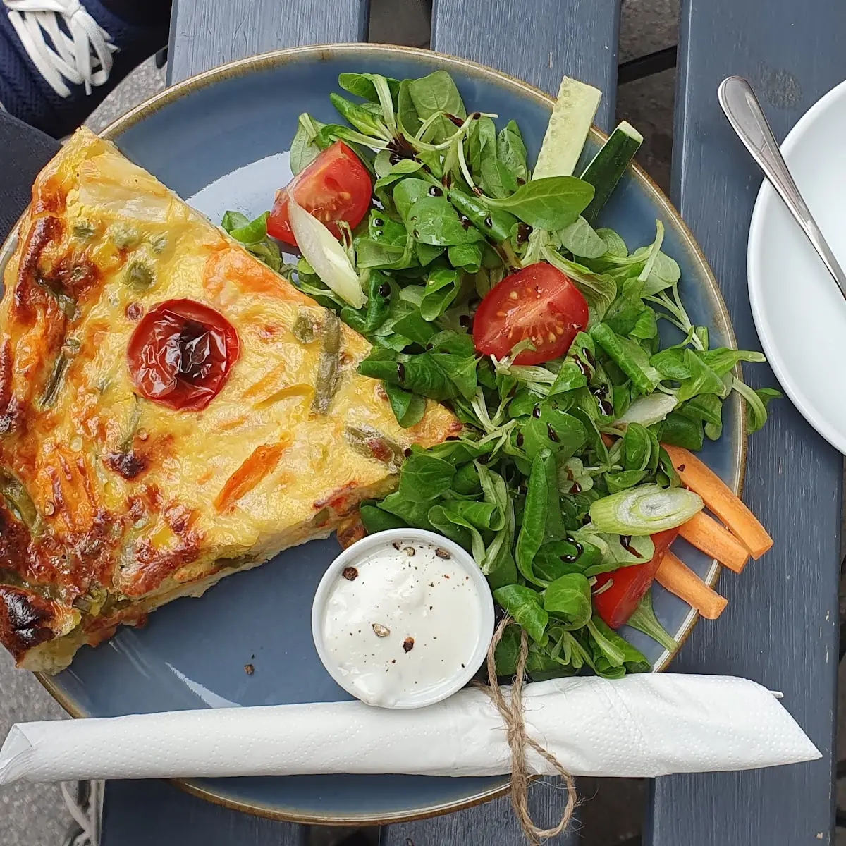 Quiche Mit Salat