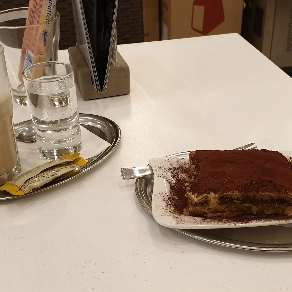 Tiramisu Mit Latte Kaffee
