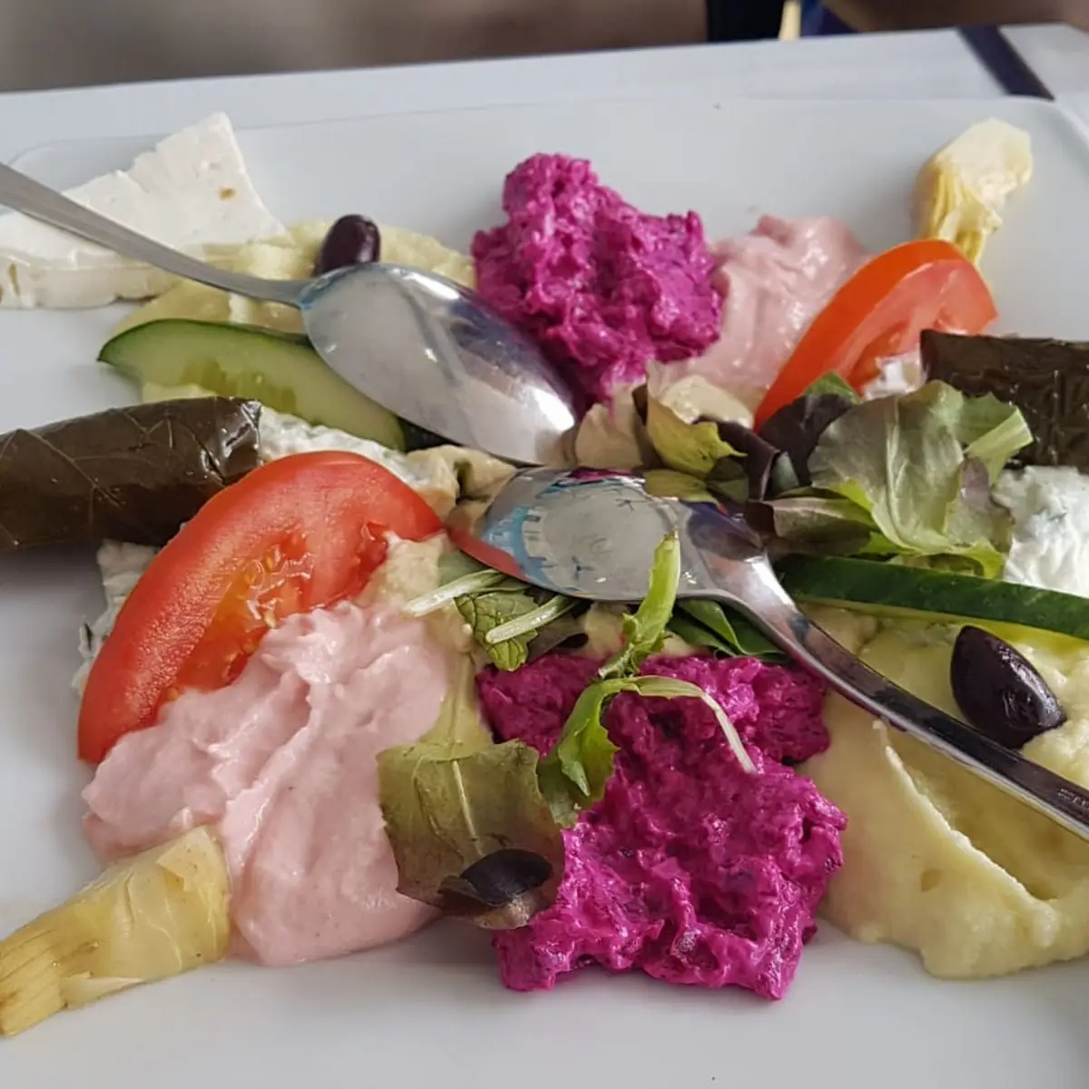 Platte General Metaxa Vorspeisenplatter Quer Durch Hellas Für Schlemmerexperten