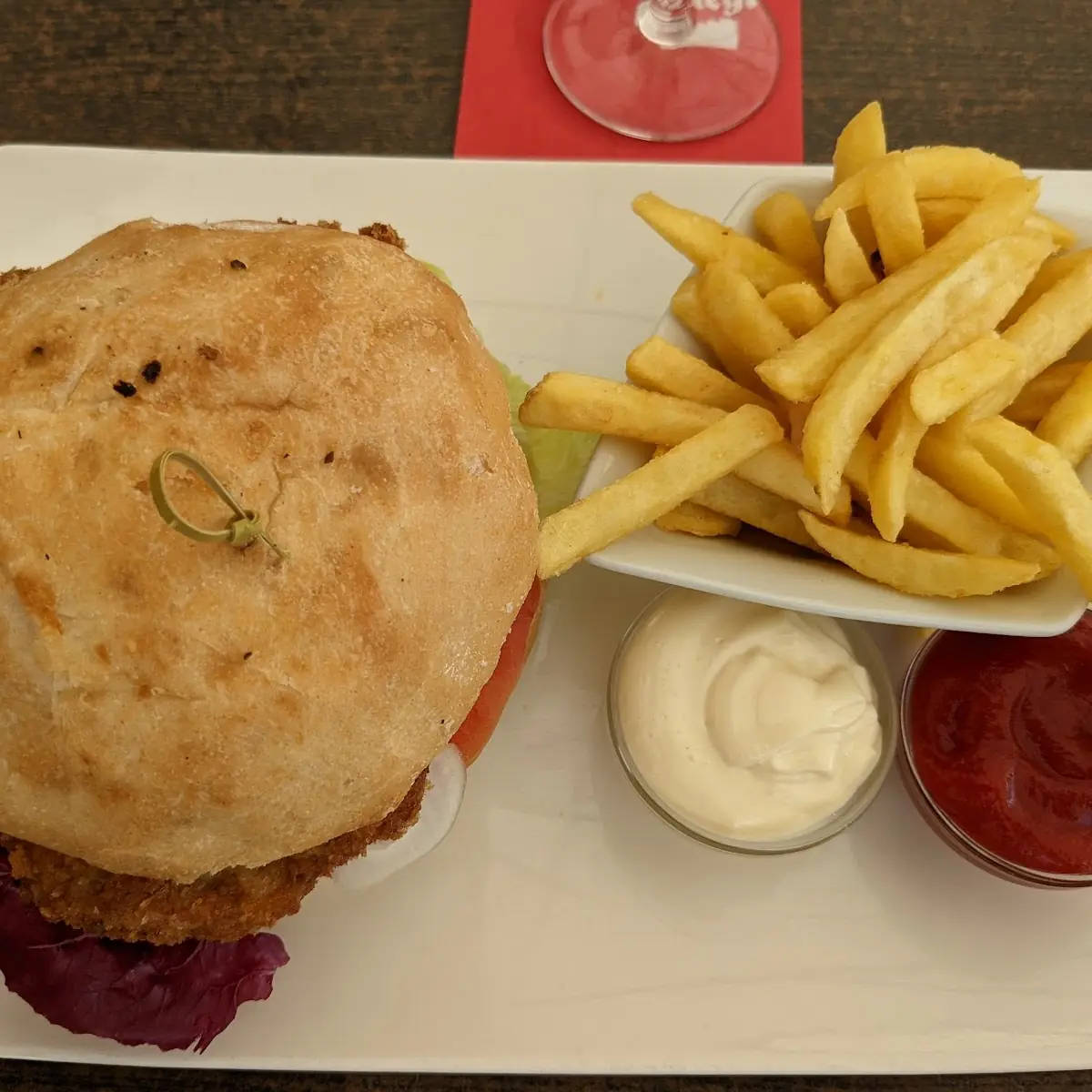 Chrispy Chicken Burger