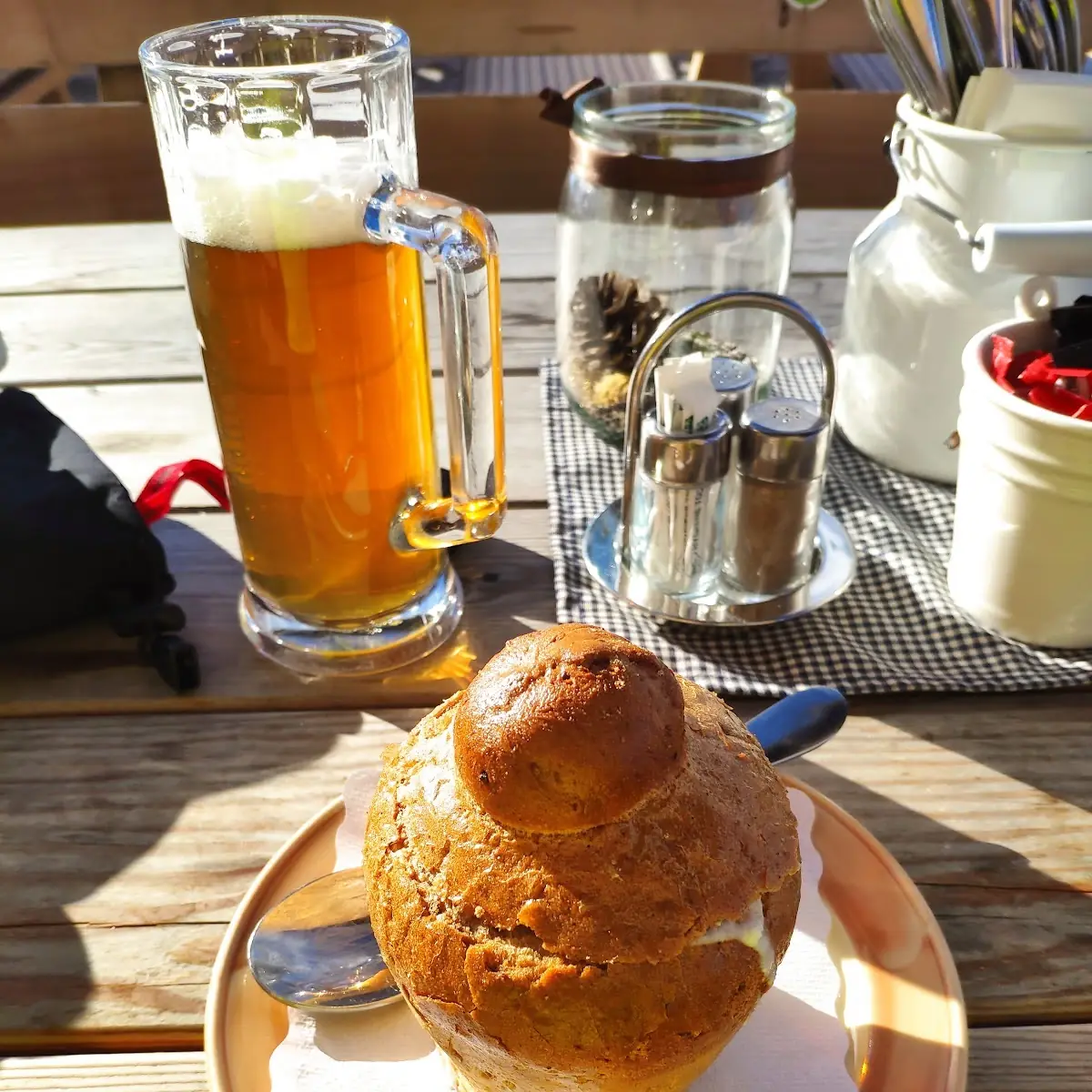 Brotkäsesuppe
