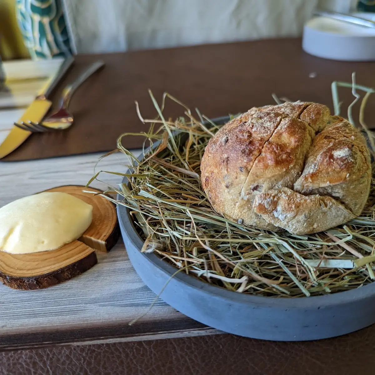 Gedeck Mit Räucherbutter