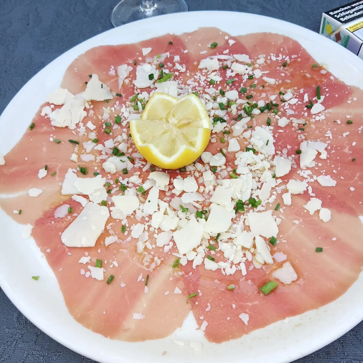 Knoblauch Pizza Stangerl