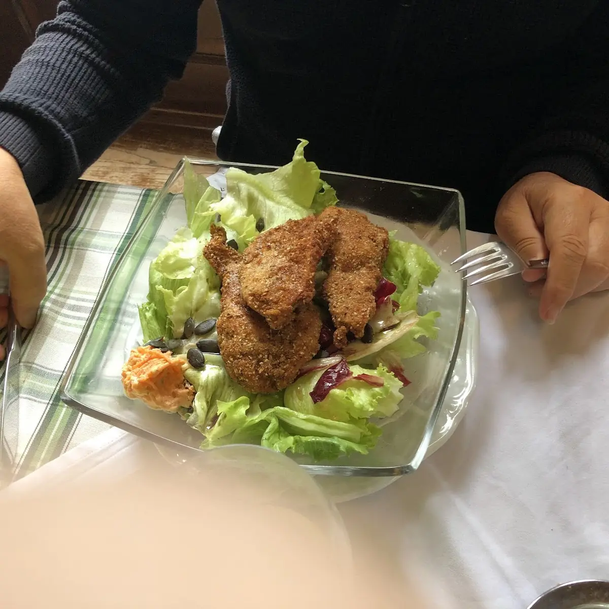 Backhendlsalat