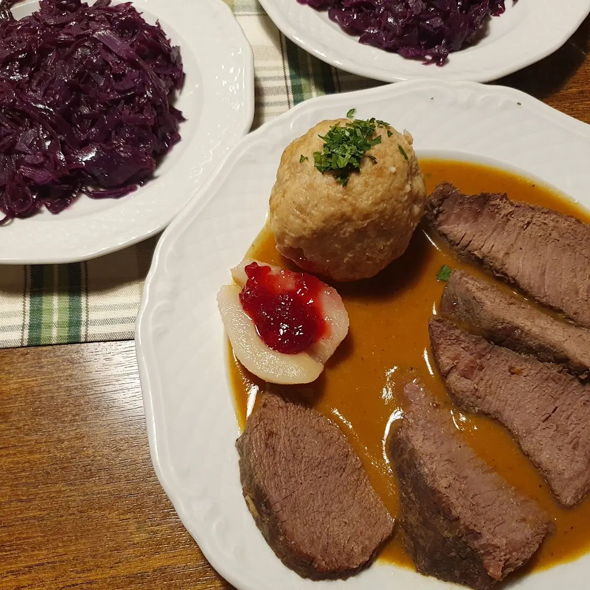Hirschbraten