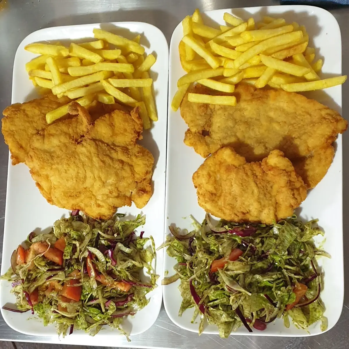 Schnitzel Mit Pommes