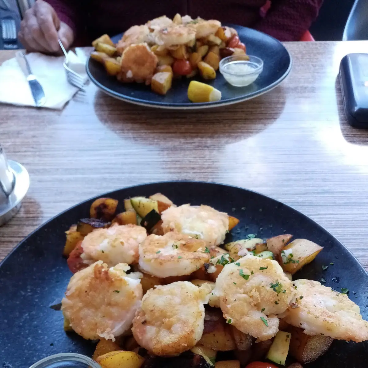 Gebratene Garnelen