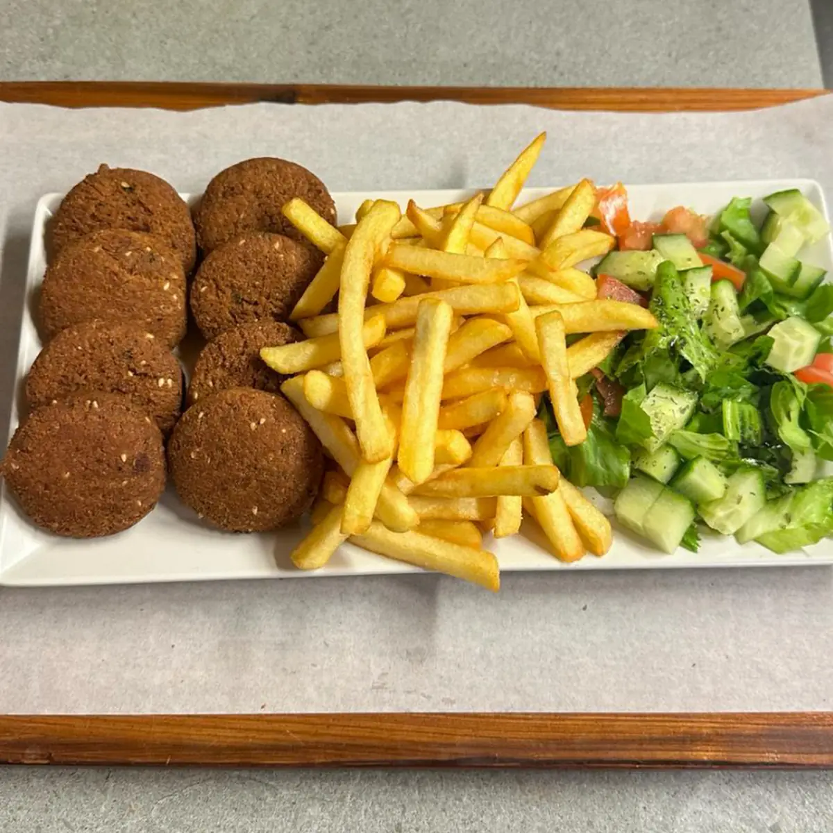 Schnitzel-Teller