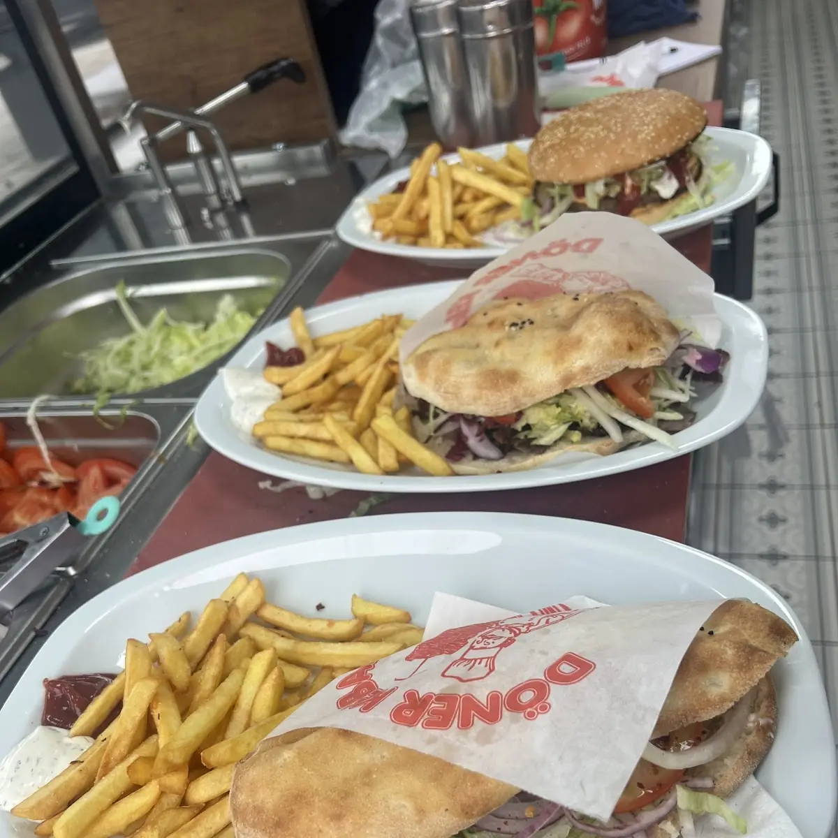Kalbkebap Sandwich