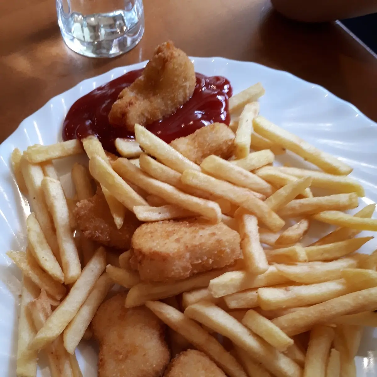 Chicken Nuggets and Fries