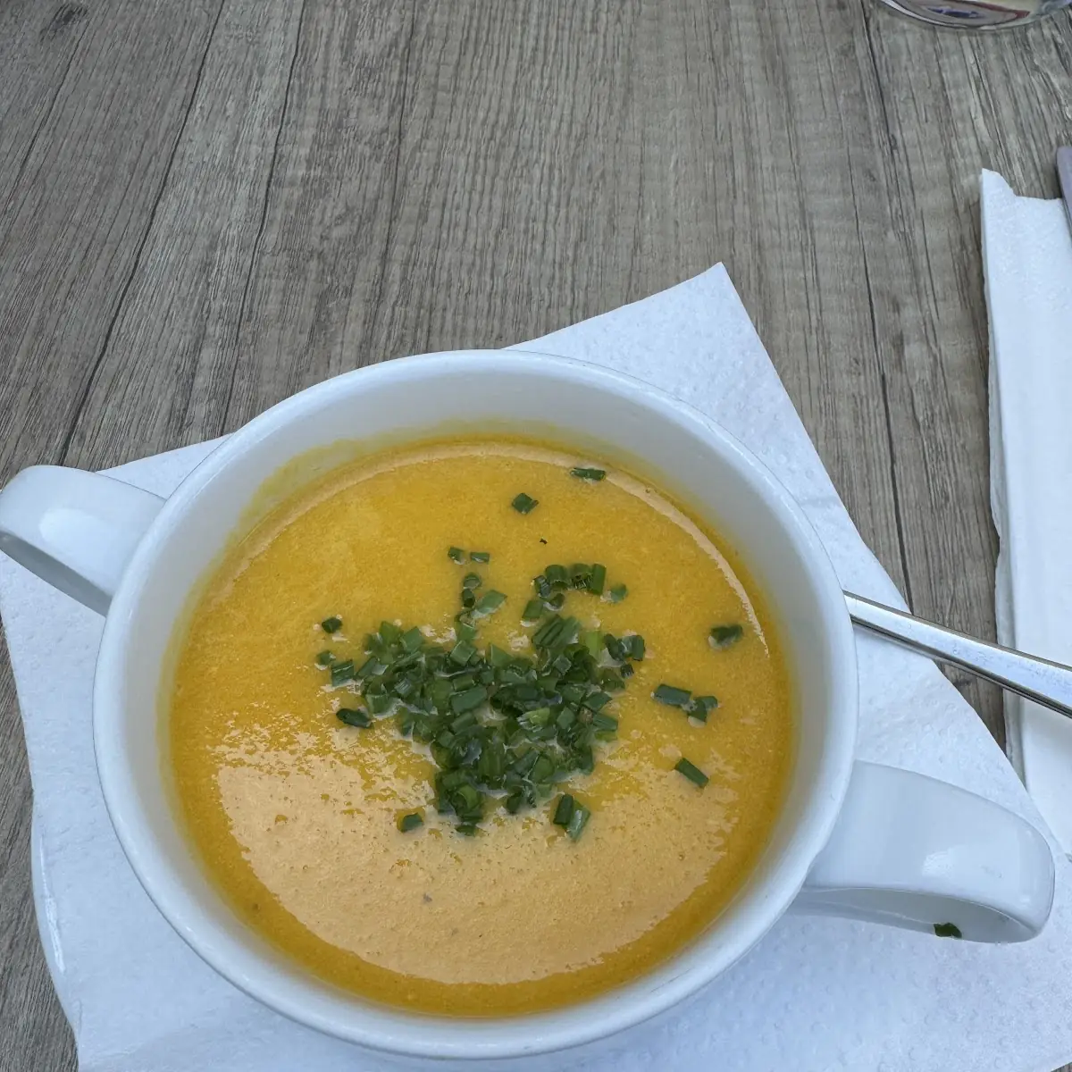 Kürbiscremesuppe