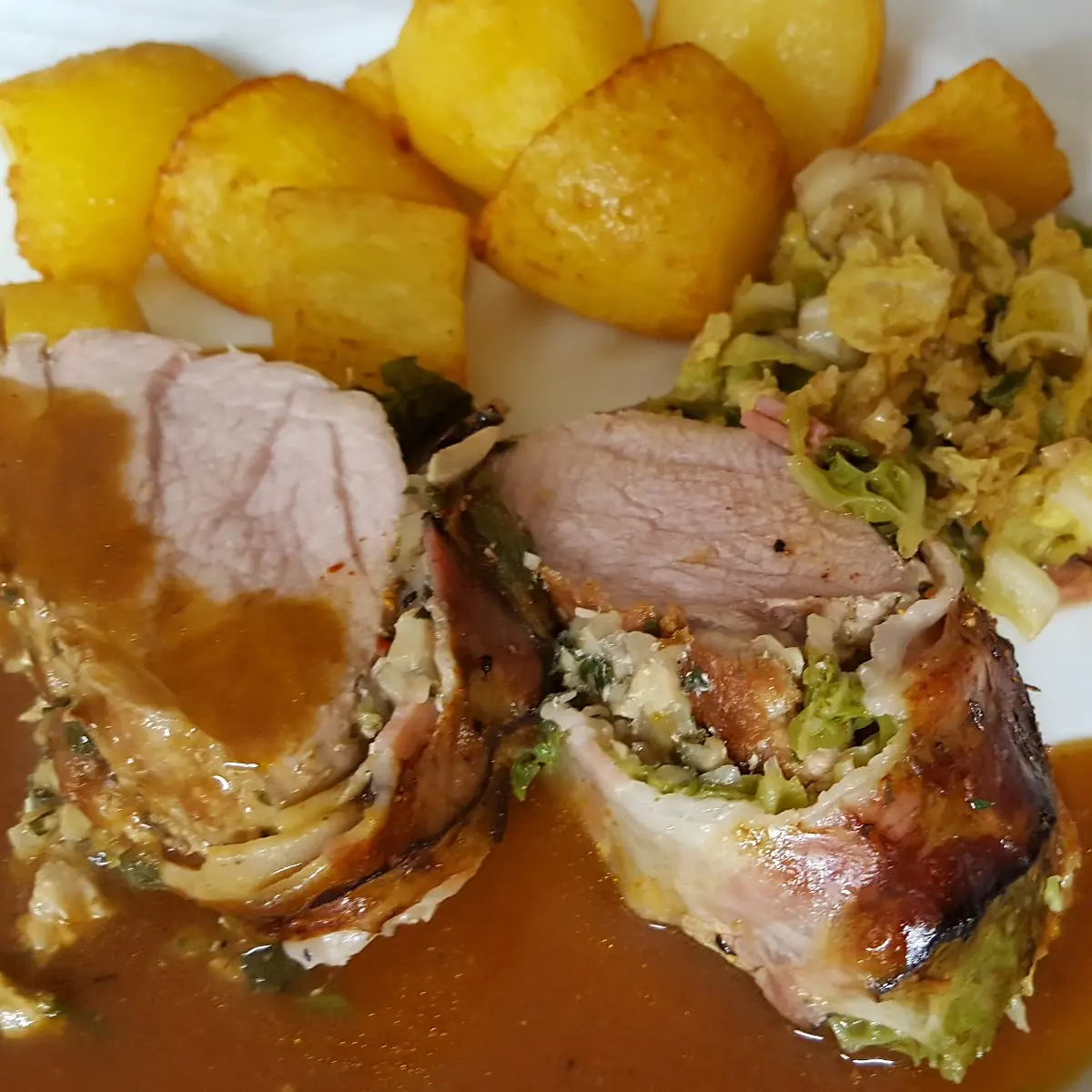 Ofenfrischer Schweinsbraten