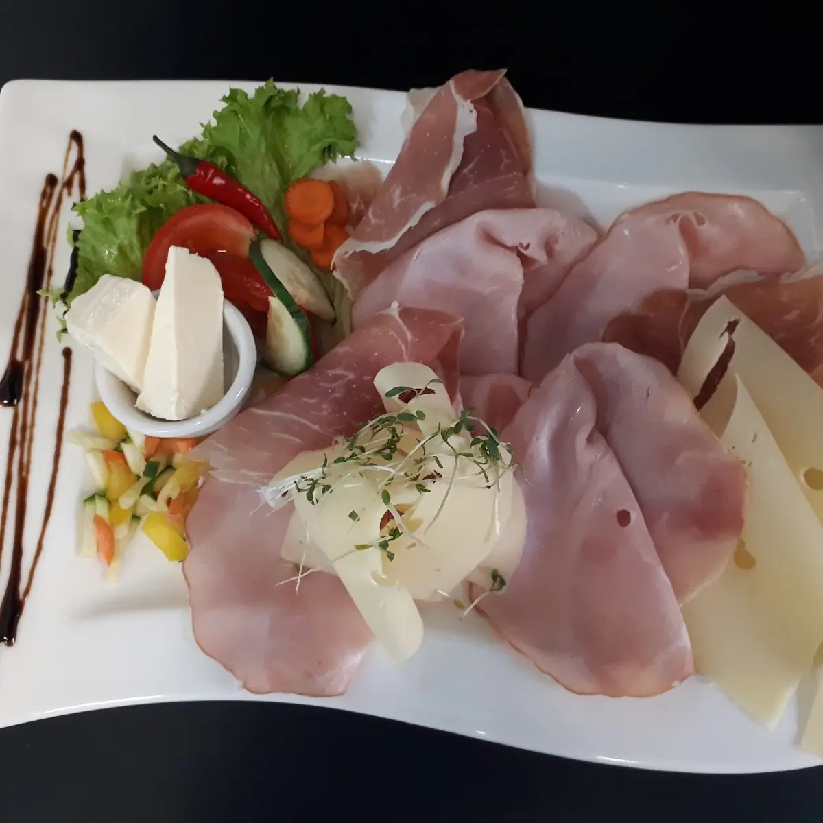 Schinken Käse Teller