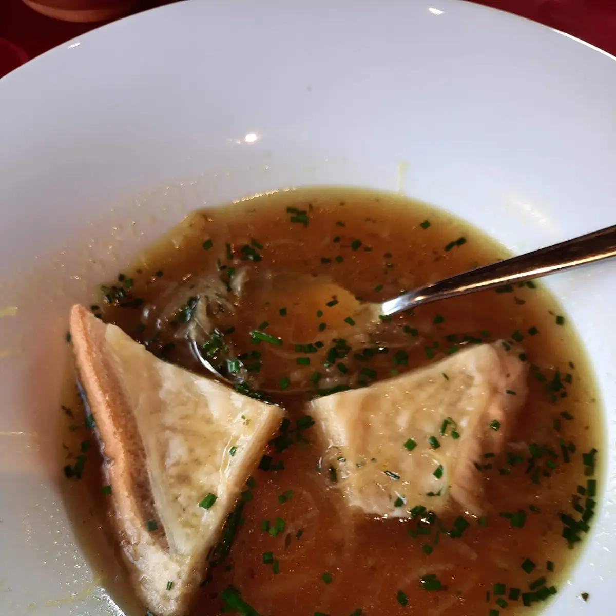 Zwiebelsuppe