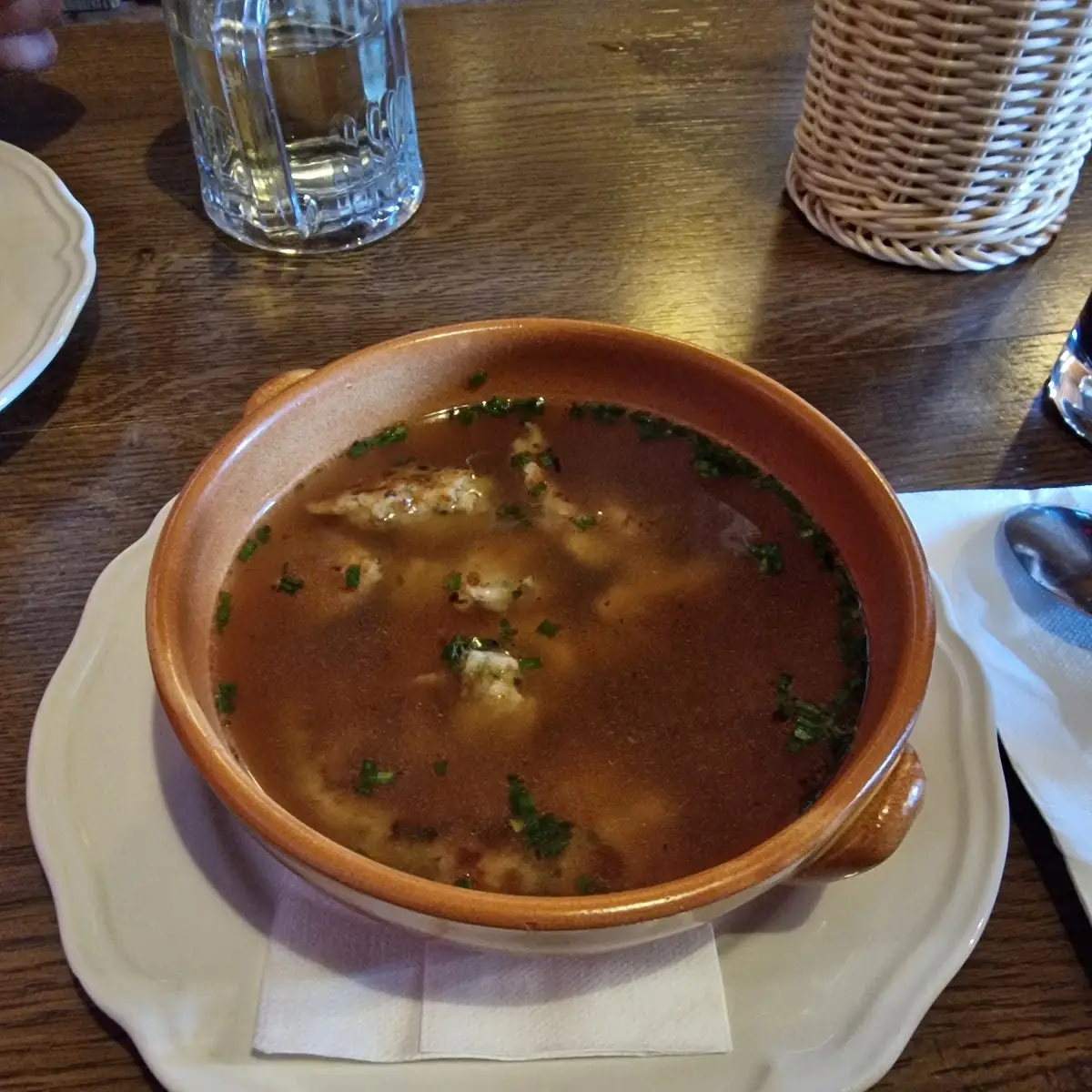 Kaspressknödel Suppe